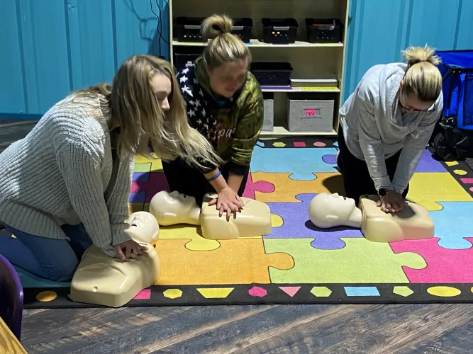 First Aid CPR Training Class 